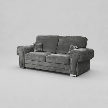 Vegas Sofa Set 3+2 Seater Grey