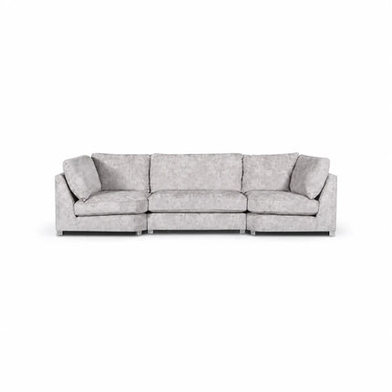 Bishop U-Shaped Sofa Truffle Luxe Chenille
