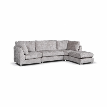 Bishop U-Shaped Sofa Truffle Luxe Chenille
