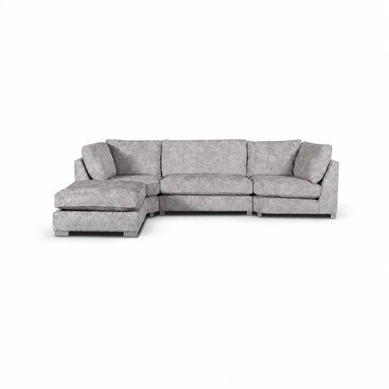 Bishop U-Shaped Sofa Truffle Luxe Chenille
