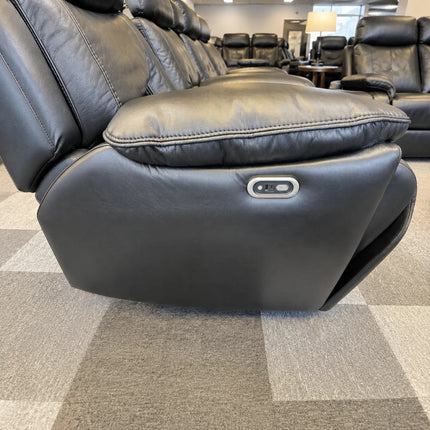 Sevilla 3+2 Leather Electric Recliner Sofa USB Type-C LED Cupholders Wireless - Buy Online UK