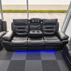 Black / 3 Seater