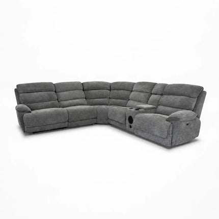 Lakelyn Modular Electric Recliner Corner Sofa