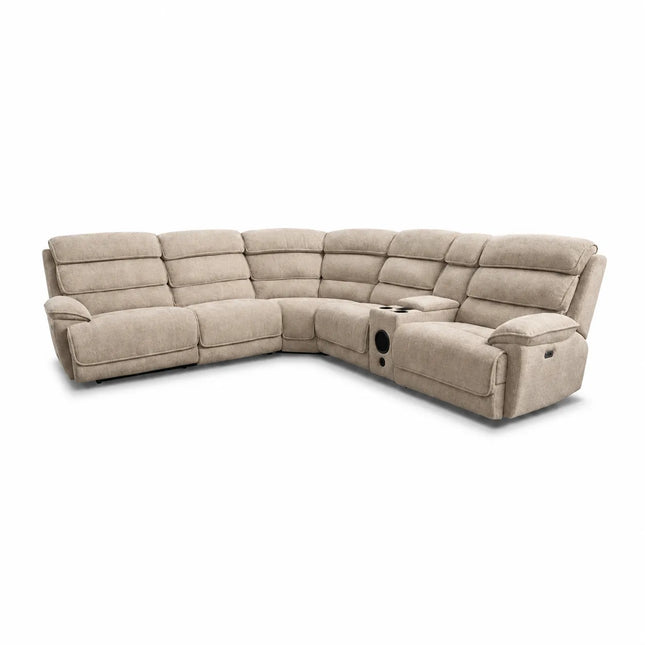 Lakelyn Modular Electric Recliner Corner Sofa