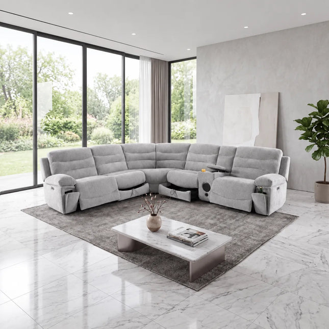 Venice Corner Sofa - Grey