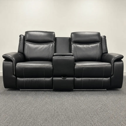 Parada Leather Electric Recliner Sofa 3+2 Seater-Bluetooth/USB/C-Type/Led/Cooling Cup Holders