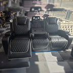 Black / 3 Seater