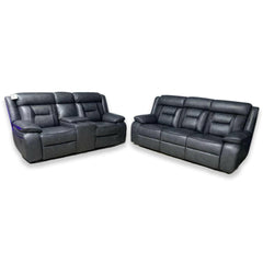 Nova Electric Recliner Leather Sofa 3+2 Seater