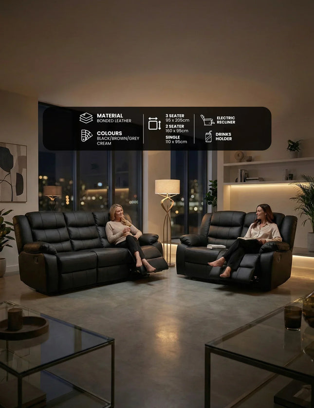 Roma Series 2 3+2 Sofa Set
