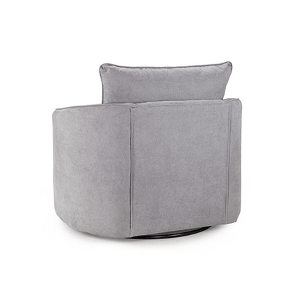 Verona swivel chair grey - Envogue Furniture
