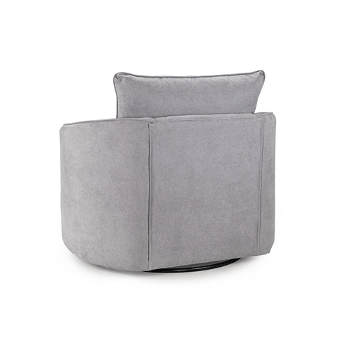 Verona swivel chair grey - Envogue Furniture