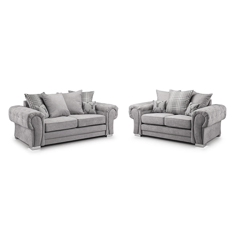 VERONA 3+2 SEATER SCATTER BACK SOFA - Envogue Furniture