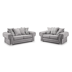 VERONA 3+2 SEATER SCATTER BACK SOFA - Envogue Furniture