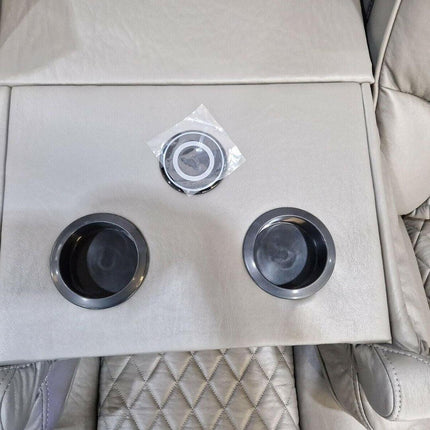 Orlando Black Electric Recliner Sofa Set 3+2