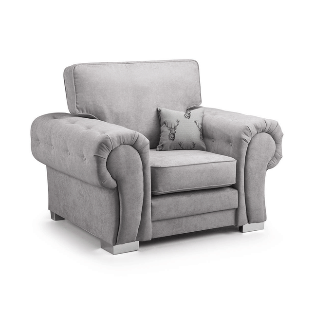 VERONA HIGH BACK ARM CHAIR - Envogue Furniture