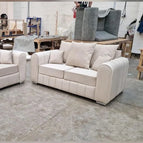 Cream / 2 Seater Scatter Back