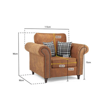 Oakland Leather Armchair