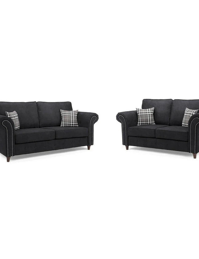 Oakland Leather 3 + 2 Sofa Suite