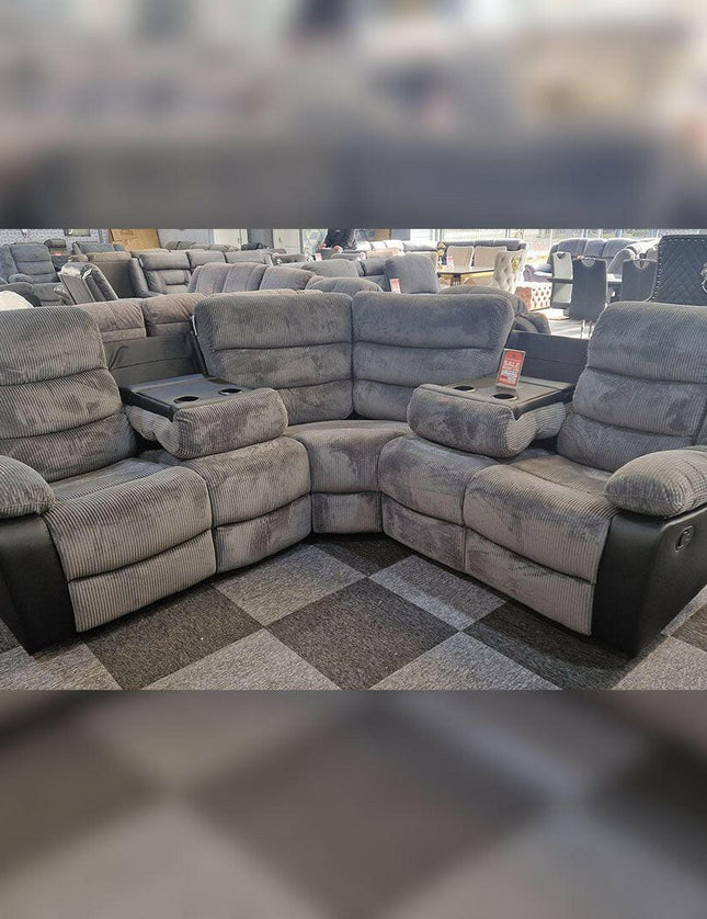 Rio Cord Fabric Recliner Corner