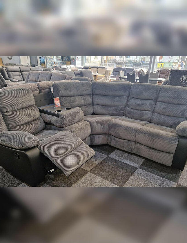 Rio Cord Fabric Recliner Corner