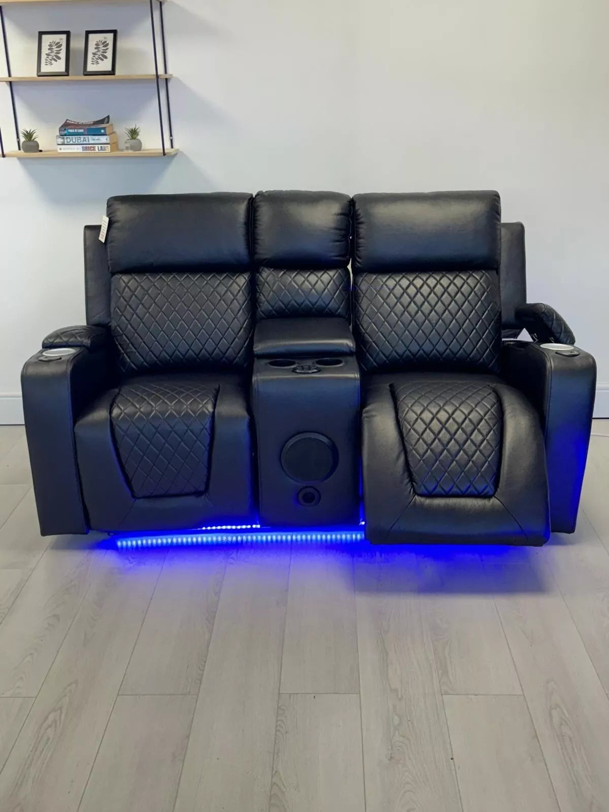 Florida Electric Recliners 3+2 Seater Leather Sofa