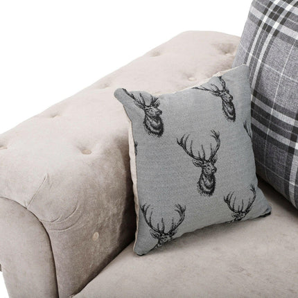 Verona Scatter Back Corner Sofa Mink - Envogue Furniture