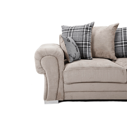 VERONA SCATTER BACK 3 SEATER SOFA